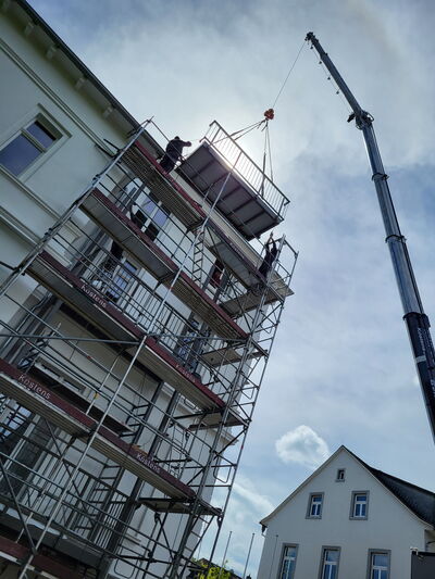 Montage Balkonanlage