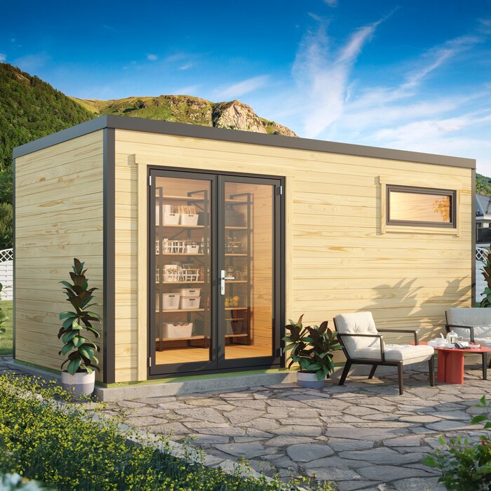 Kompaktes Gartenhaus aus Massivholz - Veltor | Veltor 3