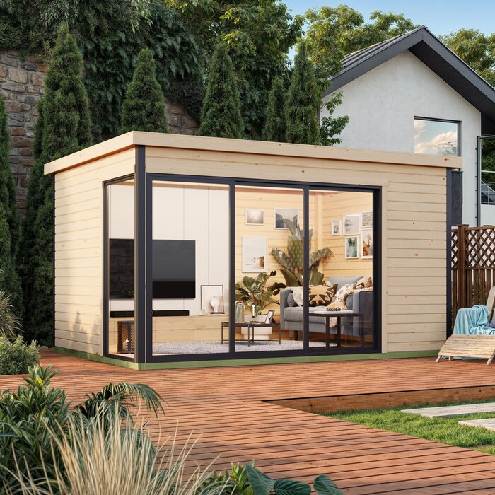 Modano – Modernes Gartenhaus mit flexibler Glasfront und nordischem Design | Modano 6