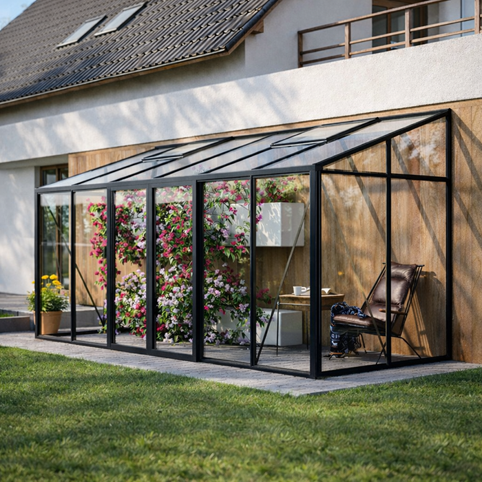 Gewächshaus für die Wandmontage